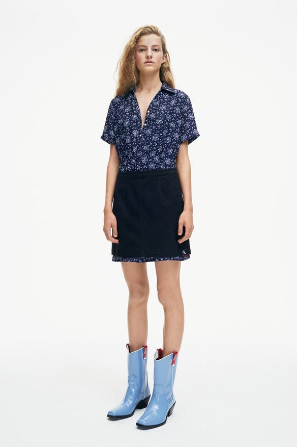 Calvin Klein Jeans Raf Simons Spring/Summer 2018 Collection Lookbook Denim Fashion