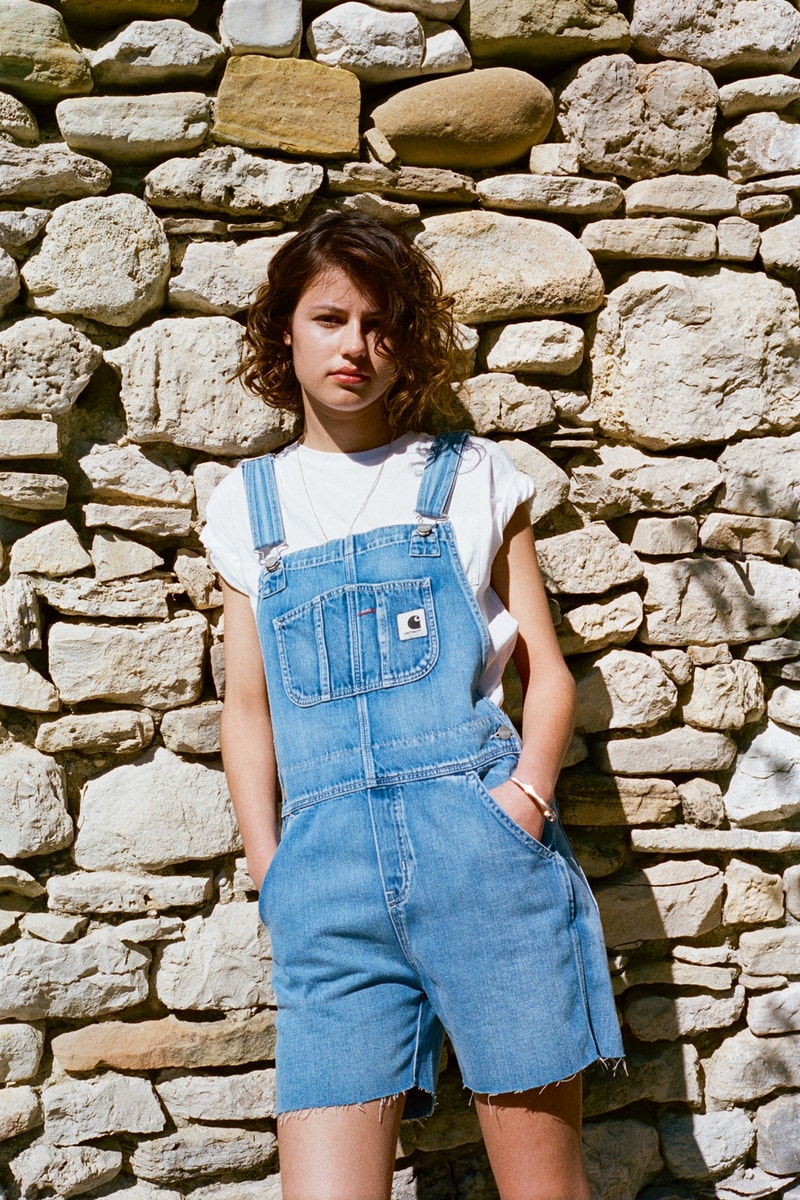 Carhartt WIP Spring/Summer 2018 Lookbook Blue Denim Overall
