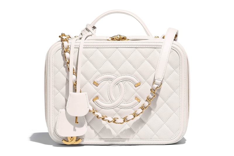Chanel Vanity Case Bag Spring Summer 2018 Pre Collection White