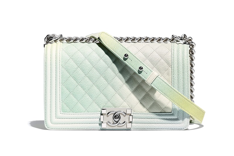 Chanel Boy Bag Spring Summer 2018 Pre Collection Pastel Green