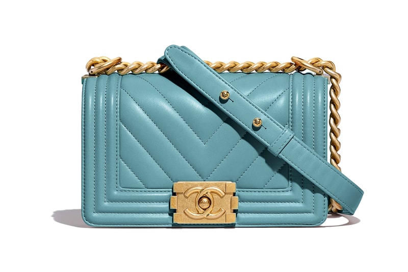 Chanel Boy Bag Spring Summer 2018 Pre Collection Blue