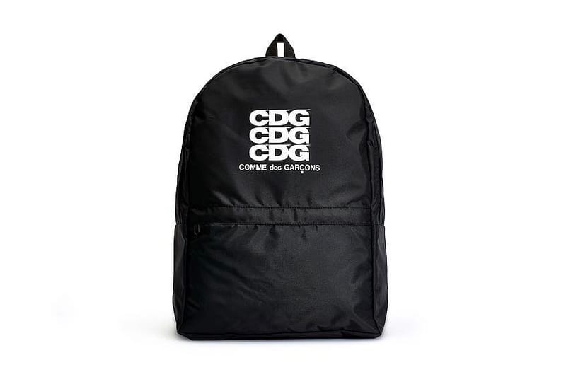 COMME des GARÇONS' New Logo Backpack Will Complete Your All-Black Fits