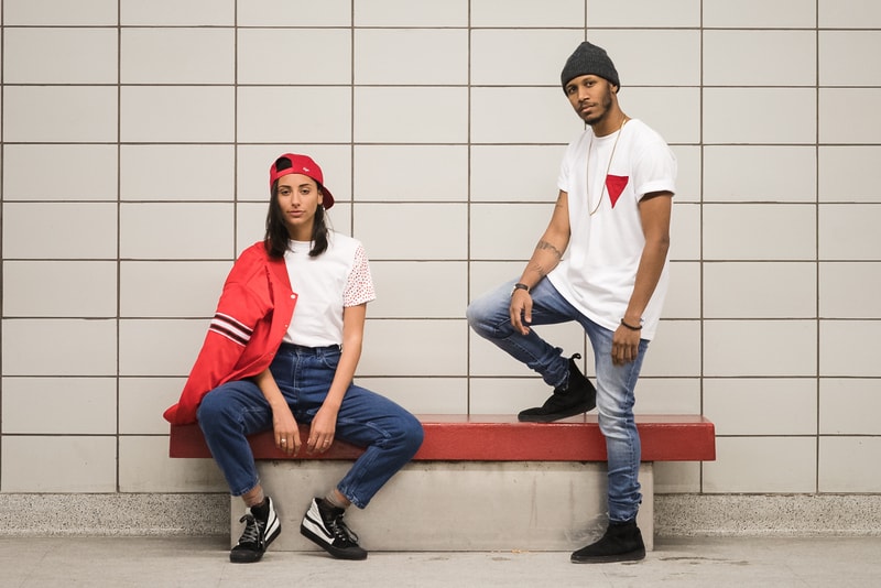Doritos Canada Capsule Collection White T-Shirt Red Coach Jacket