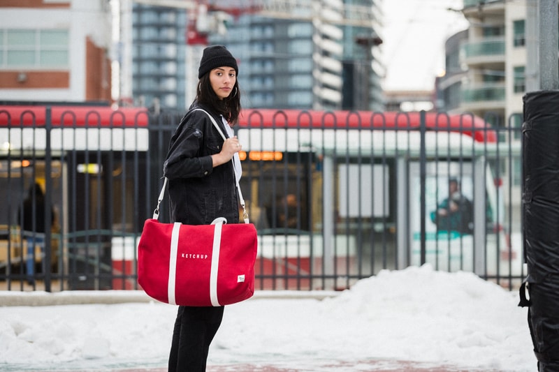 Doritos Canada Capsule Collection Red Duffle Bag