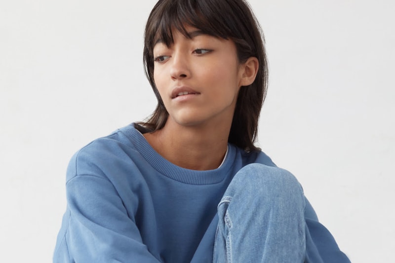 everlane january february releases cashmere denim leather fleece