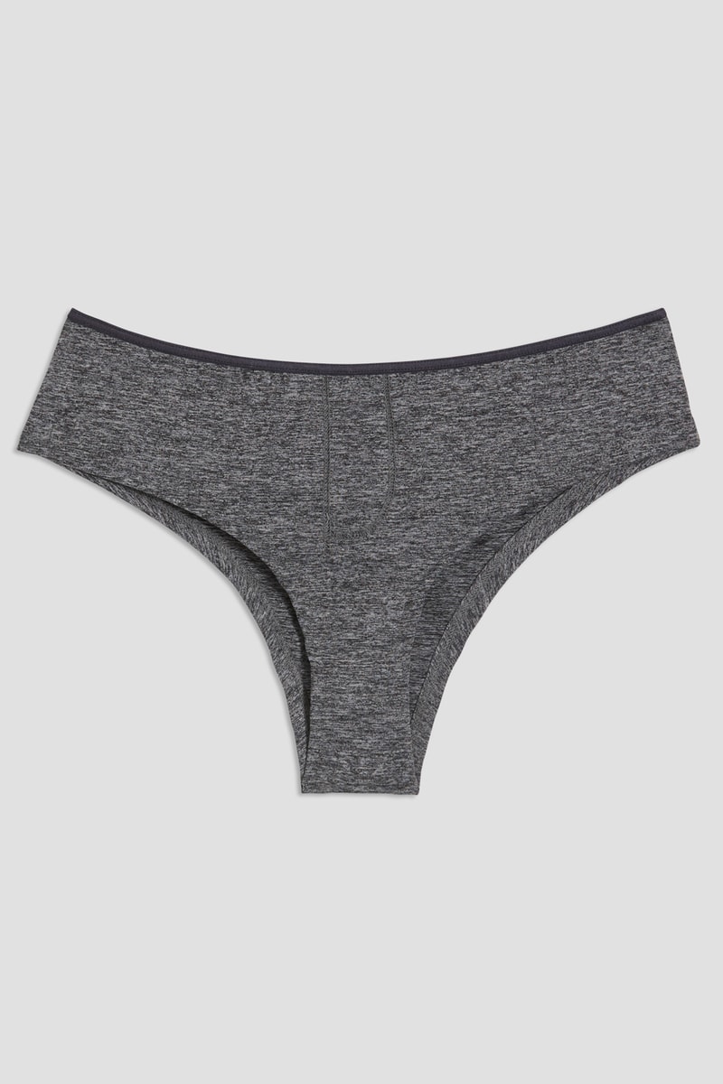 Frank and Oak Sokoloff Lingerie Underwear Grey Brief
