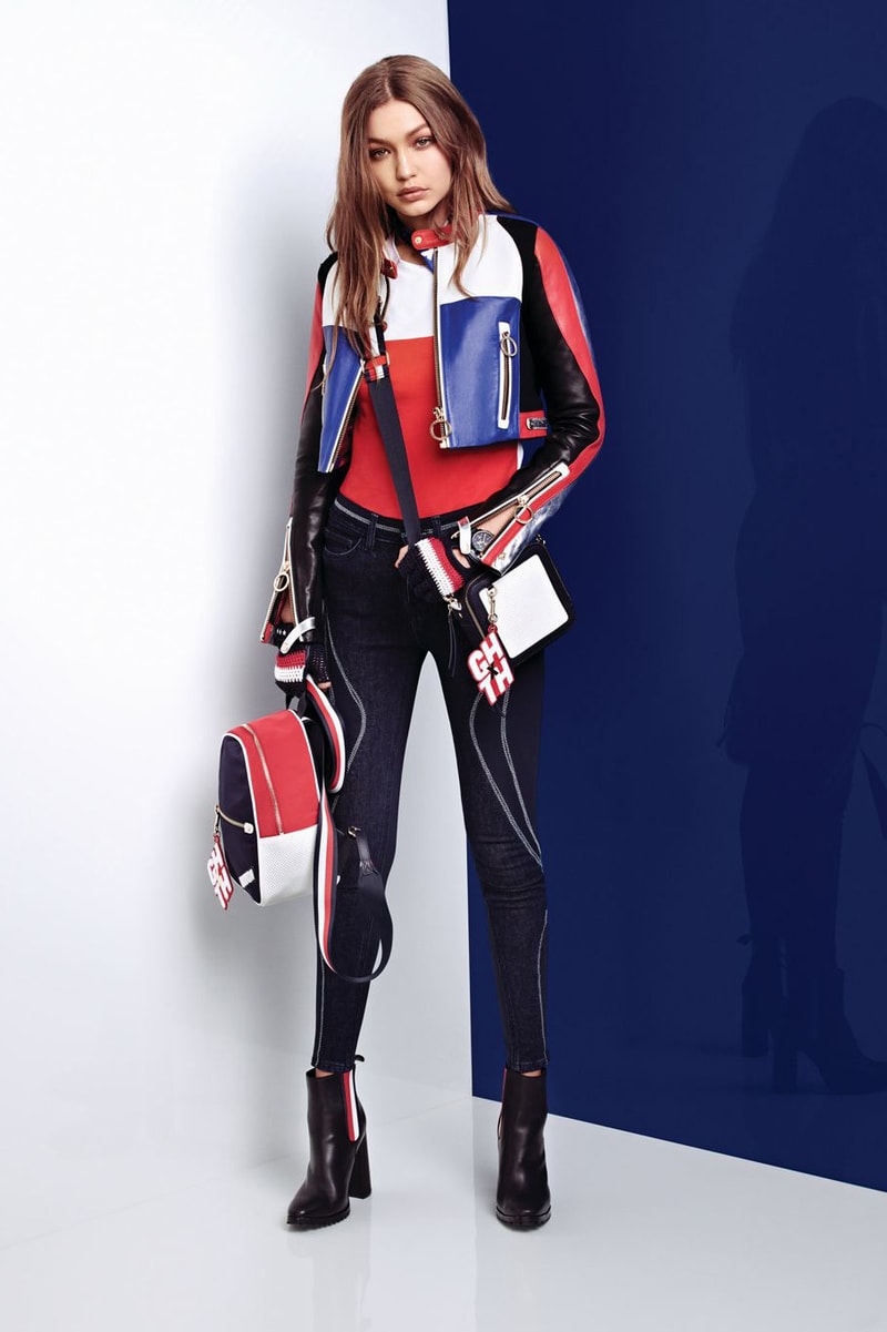 Gigi Hadid x Tommy Hilfiger Spring 2018 Collection Tommy x Gigi Lookbook Capsule Reveal Launch American Race inspired