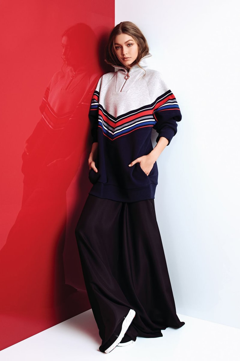 Gigi Hadid x Tommy Hilfiger Spring 2018 Collection Tommy x Gigi Lookbook Capsule Reveal Launch American Race inspired