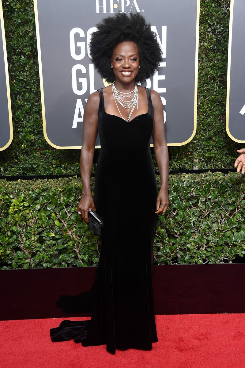 2018 Golden Globes Awards Red Carpet Looks Time's Up Movement Hollywood Entertainment Solidarity MeToo Sexual Assault Initiative Actresses Kendall Jenner Millie Bobby Brown Zoe Kravitz Reese Witherspoon Alicia Wikander