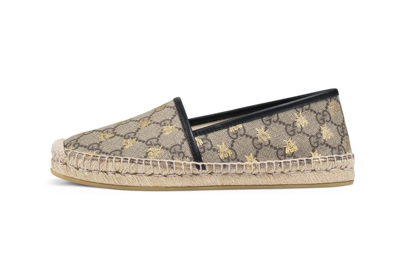 Gucci's New Canvas Espadrilles Have Us Dreaming of Breezy Weather
