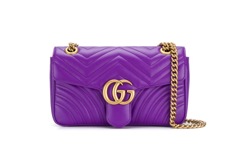 Gucci's Marmont Bag Goes Ultra Violet
