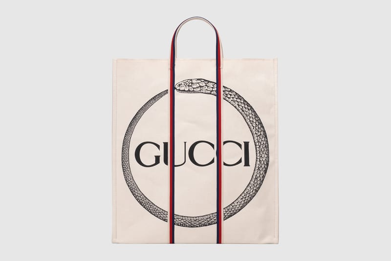 Fall in Love with Gucci's New Logo Canvas Tote Bags