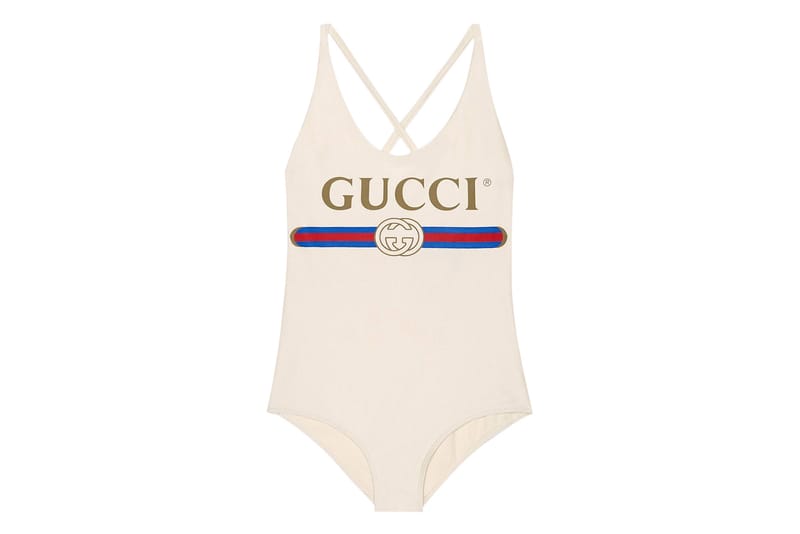 Gucci's Vintage Logo Swimsuit Is Going to Be the Hottest Item This Summer