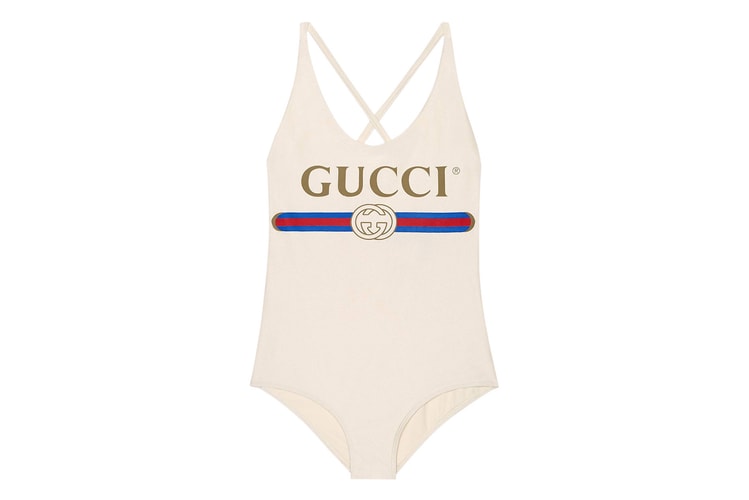Gucci's Vintage Logo Swimsuit Is Going to Be the Hottest Item This Summer