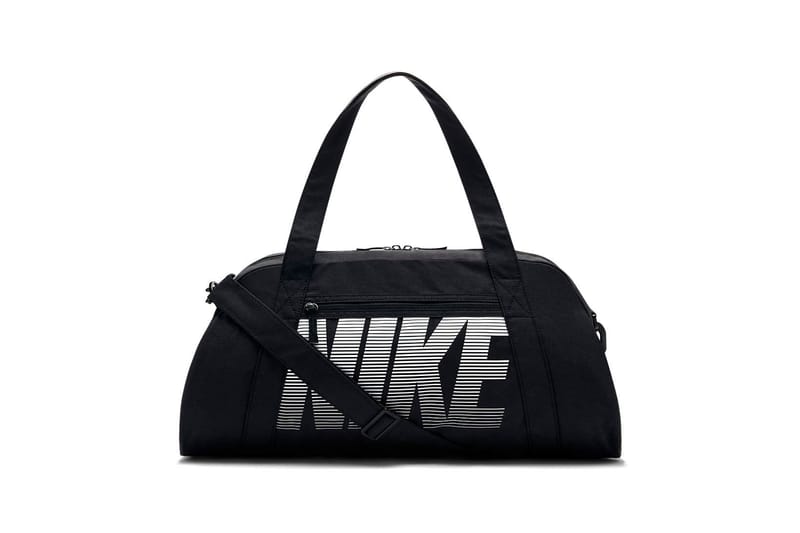 black nike gym bag