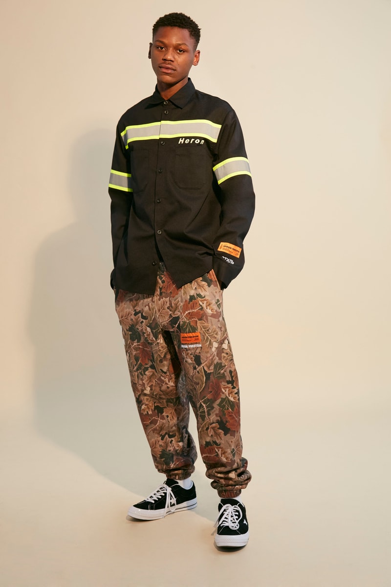 Heron Preston Fall/Winter 2018 Collection Public Figure Streetwear Influencer Culture Street Style Carhartt WIP NASA