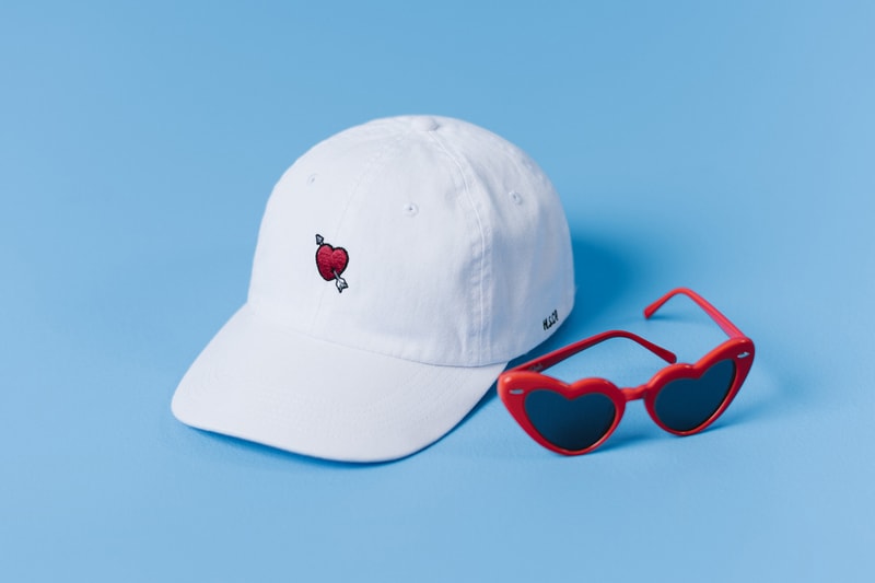 Herschel Supply Heartfelt Collection Cap White