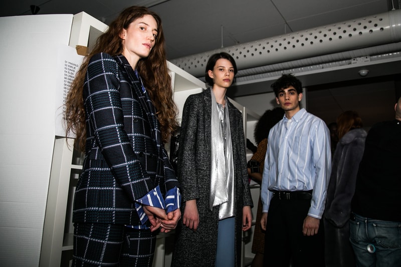 HOPE stockholm fashion week backstage aw18 fw18 fall winter autumn 2018 show bts unisex genderless gender neutral menswear womenswear