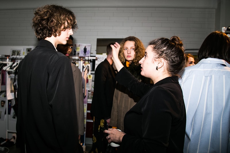 HOPE stockholm fashion week backstage aw18 fw18 fall winter autumn 2018 show bts unisex genderless gender neutral menswear womenswear