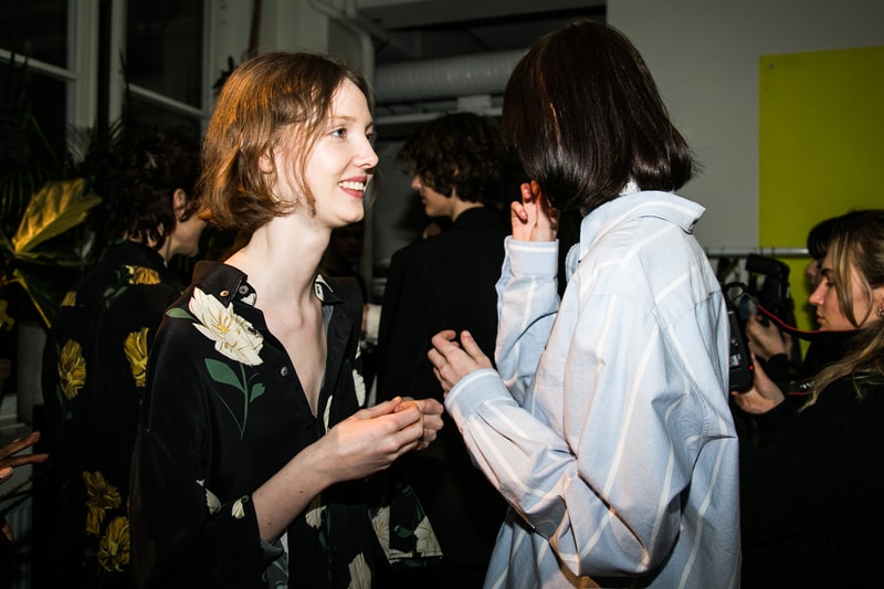 HOPE stockholm fashion week backstage aw18 fw18 fall winter autumn 2018 show bts unisex genderless gender neutral menswear womenswear