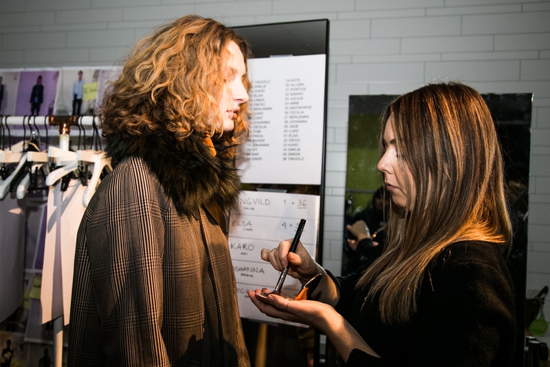 HOPE stockholm fashion week backstage aw18 fw18 fall winter autumn 2018 show bts unisex genderless gender neutral menswear womenswear