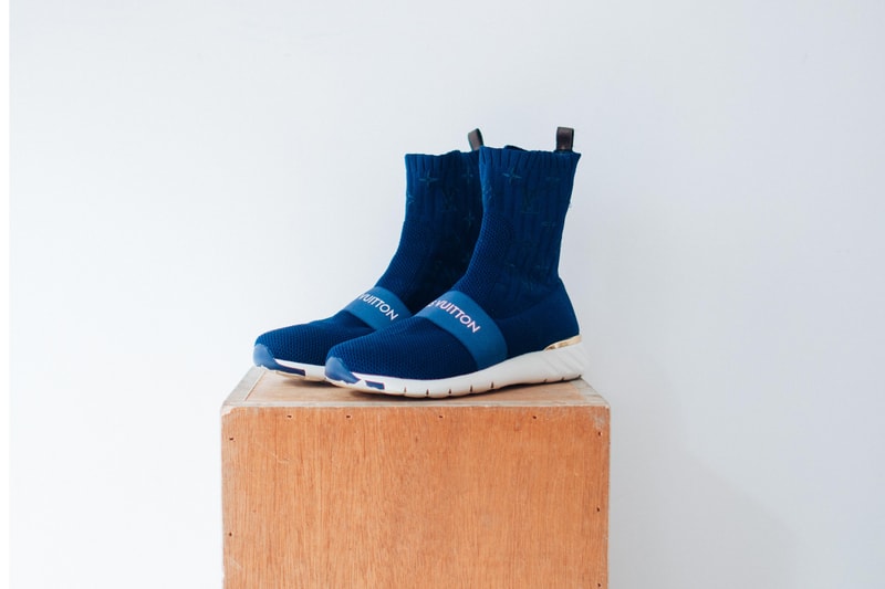 Louis Vuitton Aftergame Sock Boot Editorial Look Fashion Alexander Wang adidas Balenciaga Burberry Gosha Rubchinskiy Fila Outfit Style Guide