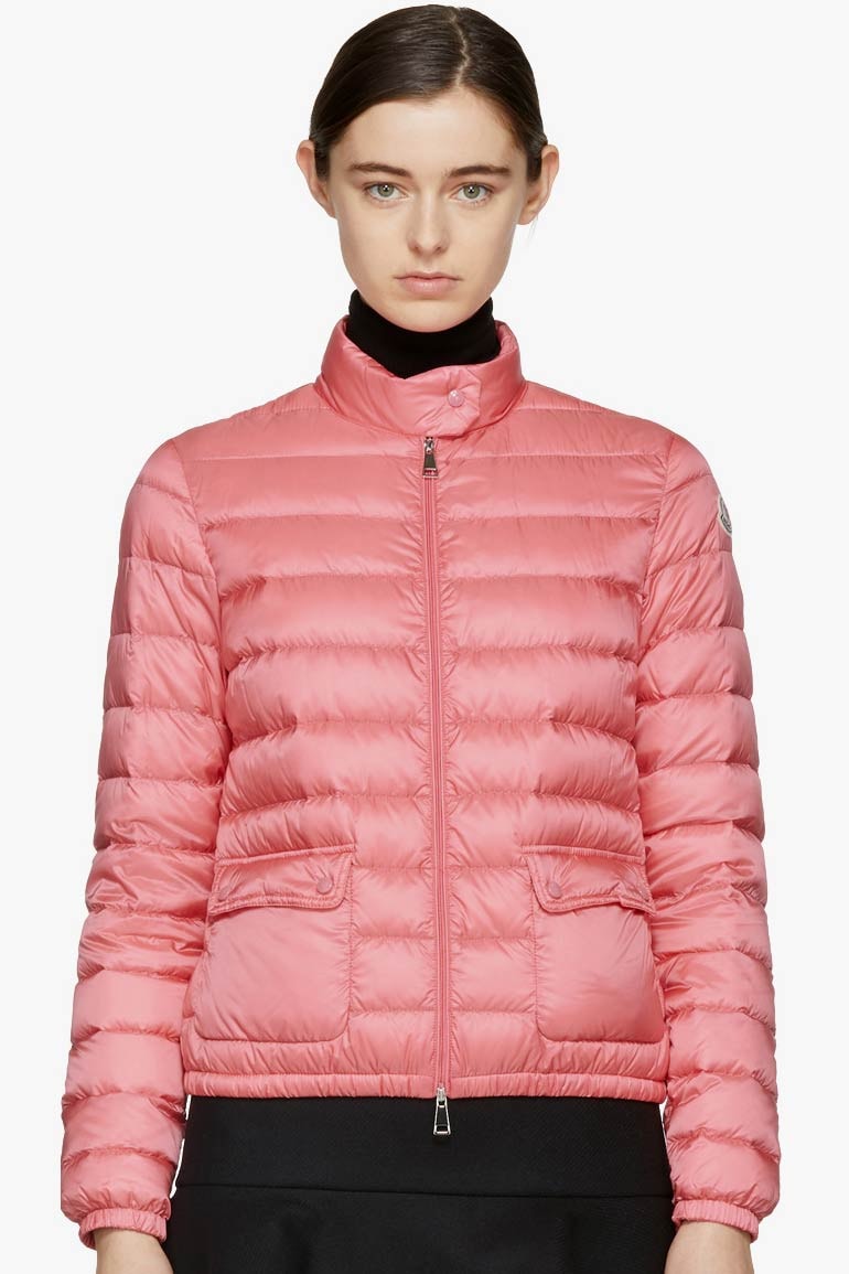 Moncler Down Lans Jacket Pink