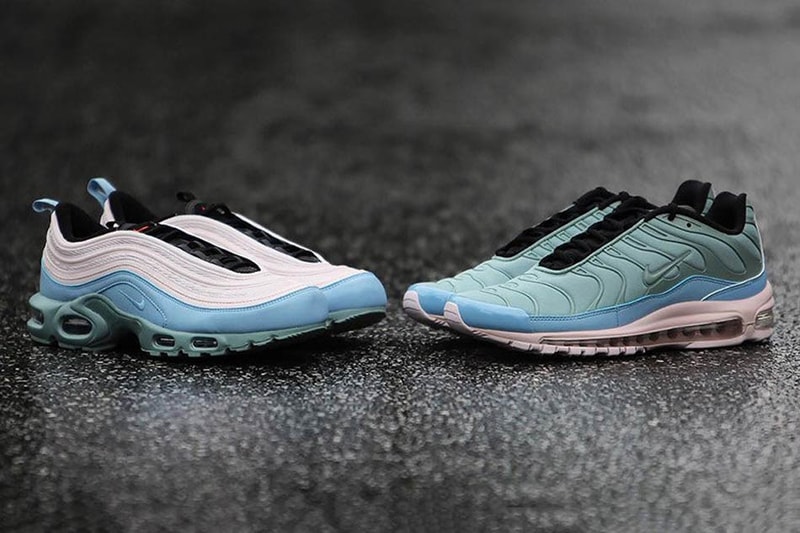 Nike Air Max Plus 97 Hybrid Pink Green Blue