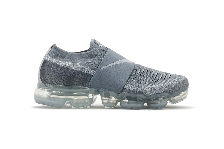 Nike's Laceless Air VaporMax Flyknit Emerges in a "Cool Grey" Colorway
