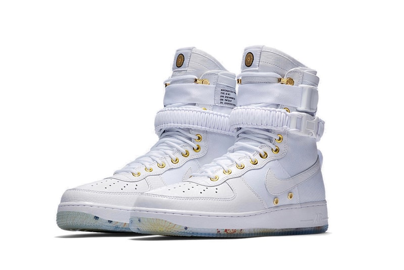 Nike Air Force 1 Lunar New Year Capsule Chinese New Year Floral Fireworks Aesthetic Traditional White Special Field SF AF1 Sneaker Shoe Silhouette