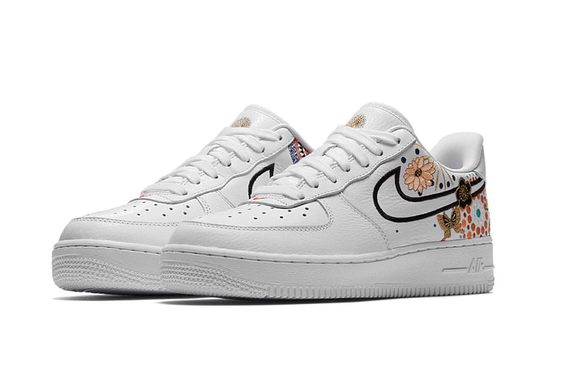 Nike Air Force 1 Lunar New Year Capsule Chinese New Year Floral Fireworks Aesthetic Traditional White Special Field SF AF1 Sneaker Shoe Silhouette
