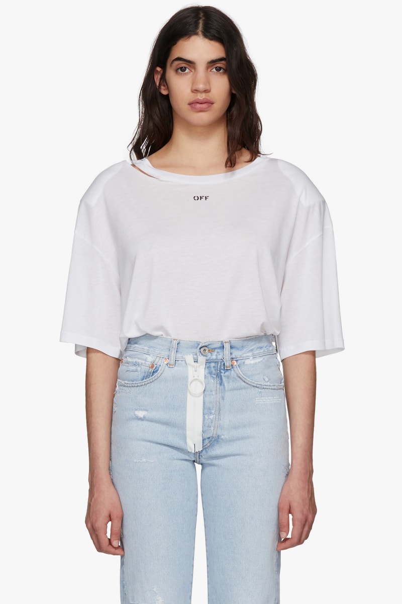 Off-White Virgil Abloh Shop New Season Champion Collaboration Sweatshirts Sweatpants Print SSENSE