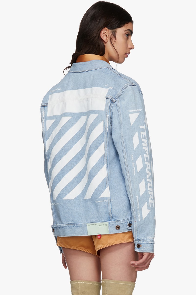 Off-White Virgil Abloh Shop New Season Champion Collaboration Sweatshirts Sweatpants Print SSENSE