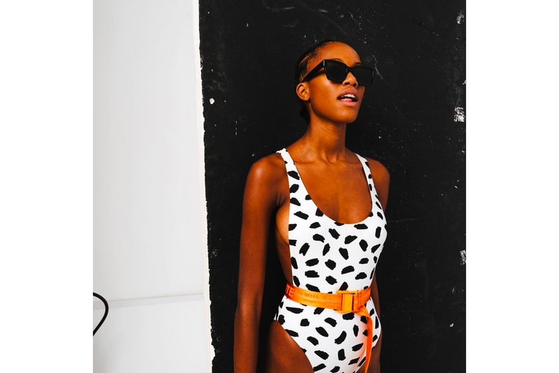 Off-White Virgil Abloh Swimwear Swimsuit Bathing Suit Spring Summer 2018 White Black