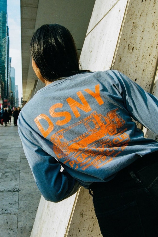ONLY NY New York City Collection Landmarks Staples Streetwear T-Shirt Parks and Recreation Department of Sanitation Capsule Accessories Tote Bags