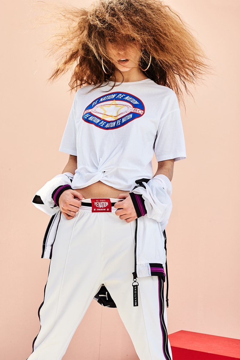 p e nation p.e new era 2018 united in sports boxing womens workout gym apparel leggings tank tops t-shirts shorts sweatshirt