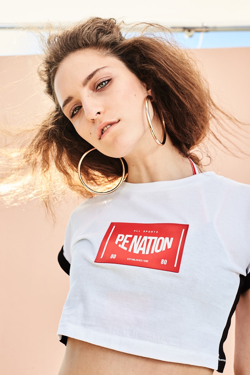 p e nation p.e new era 2018 united in sports boxing womens workout gym apparel leggings tank tops t-shirts shorts sweatshirt