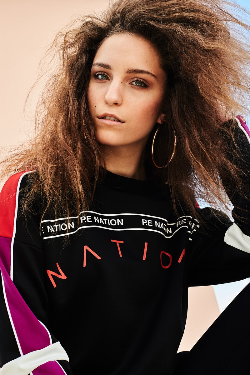 p e nation p.e new era 2018 united in sports boxing womens workout gym apparel leggings tank tops t-shirts shorts sweatshirt