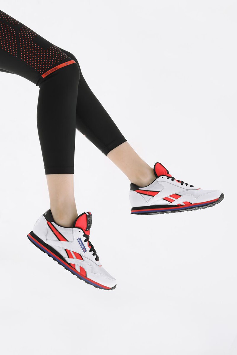 P.E Nation x Reebok Classic Nylon Trainer White