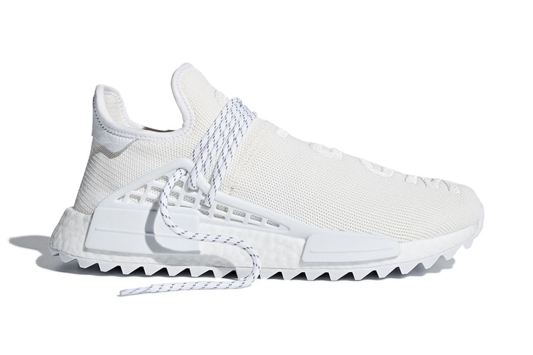 The Pharrell x adidas Originals Hu NMD Trail "Cream" Finally Has a Release Date