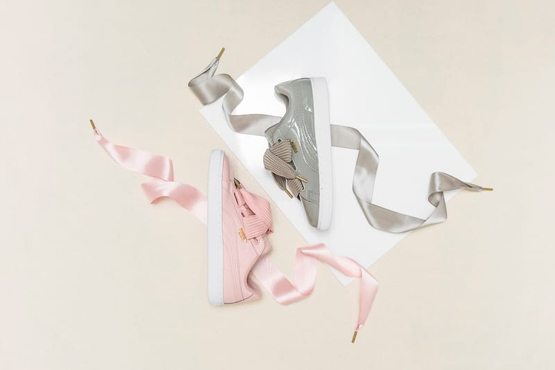 PUMA's Basket Heart Patent Arrives in Two Cute Colorways