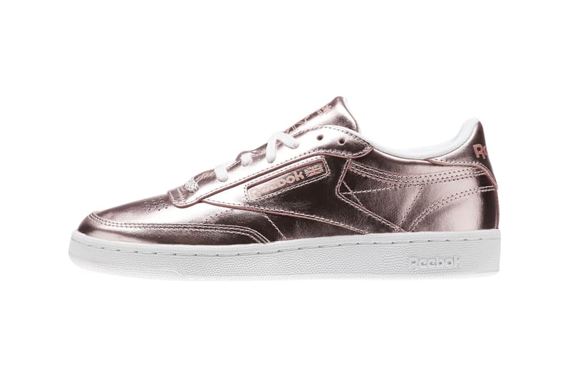 The Reebok Club C 85 Releases In Metallic Copper