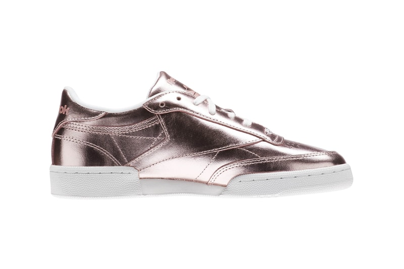 Reebok Club C 85 Shine Copper White Metallic