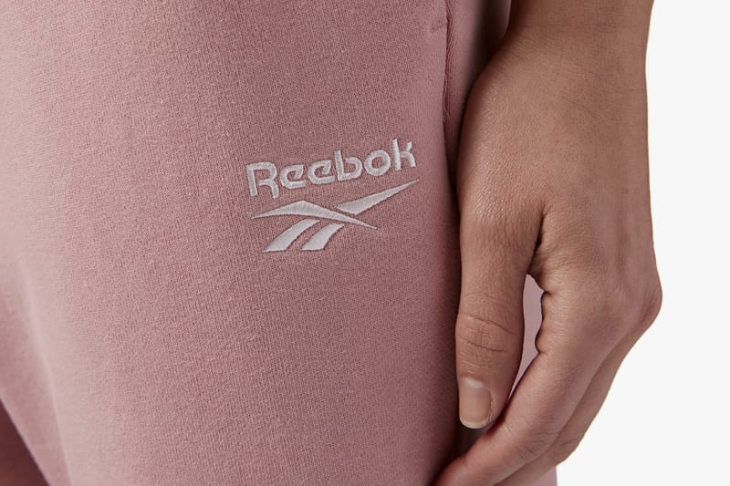 Get Cozy in Reebok's Pink French Terry Sweatpants