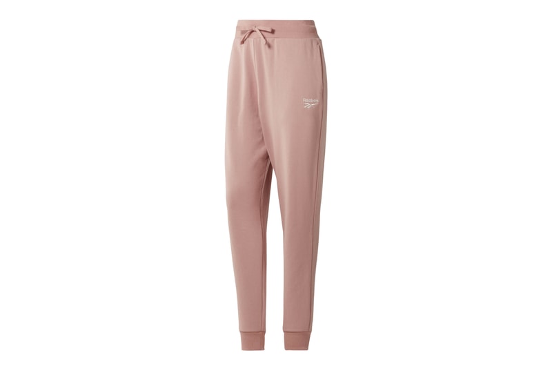 Reebok Pink French Terry Sweatpants Cozy Loungewear Trousers Joggers Rose Pastel Streetwear