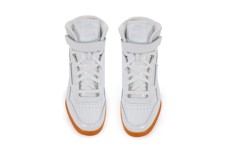 Reebok Opening Ceremony Sneaker Collaboration Patent Leather Glossy Reebok Classic Leather Opening Ceremony Workout Ex-O-Fit