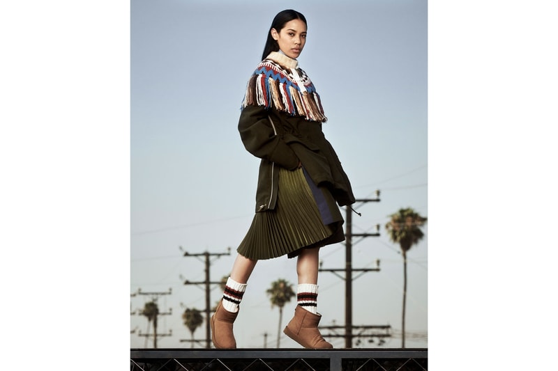 Sacai UGG Collaboration Fall/Winter 2018 Runway Chitose Abe Fashion Boots Trend 