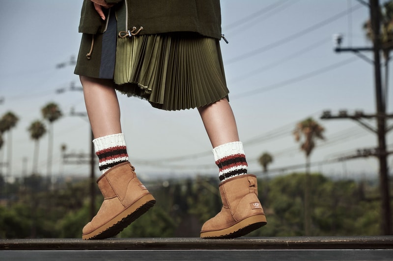 Sacai UGG Collaboration Fall/Winter 2018 Runway Chitose Abe Fashion Boots Trend 
