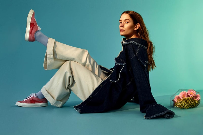 Tyler, The Creator Converse GOLF Le FLEUR* One Star Collection Anna of the North NAKED Editorial