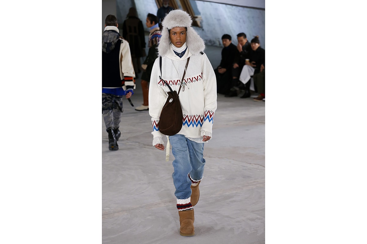 UGG Boots Sacai Chitose Abe Y Project Paris Fashion Week Mens Jeremy Scott Collaboration Basic Aleali May Streetwear